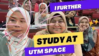 I further study at UTM Space #parttimestudy #studentlife #studentmotivation #studyandwork