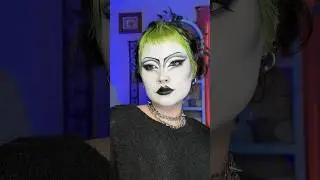 Let&rsquo;s do Trad Goth makeup🖤 #makeuptutorial #tradgoth #gothmakeup
