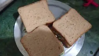 Sandwich: palak panner 15 minute Recipe🍞🥪