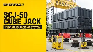 SCJ-50 Cube Jack | Compact Jack-Up System For Heavy Lifting | Enerpac