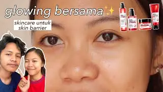 SOME BY MI Snail Truecica Review on us! (skincare cowok + cewek)