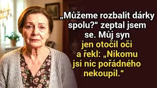 „Můžeme spolu otevřít dárky?“ zeptala jsem se. Můj syn protočil oči: „Nic hodnotného jsi nedostala“