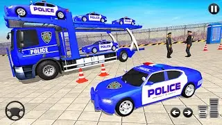 Grand Police Vehicles Transport Truck Game by MegaGames Studio