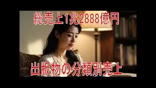 【動画News】総売上1兆2888億円…出版物の分類別売上(2026/01/16)
