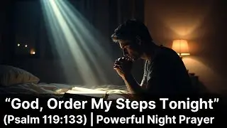 God, Order My Steps Tonight (Psalm 119:133) | Powerful Night Prayer