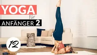 Yoga für Anfänger | Schulterstand lernen | Salamba Sarvangasana | Asana lernen