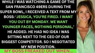 Got Fired via Text During the Super Bowl — Sitting Next to the CEO of Our Biggest Competitor
