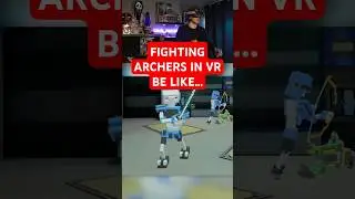 Fighting Archers In VR Be Like... Clone Drone In the Hyperdome VR