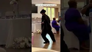 Prt 4 Unc DID NOT disappoint at his niece&rsquo;s #wedding! #smooth #dancing 🕺🏽🕺🏽🕺🏽