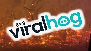 Escaping Flinders Chase Fire Storm || ViralHog