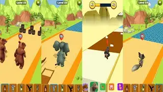Animal Shifting Transform Run Game Animal Transform game Best gaming #gaming #animal #animals #game