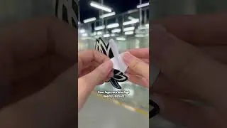 Custom logo stickers that stick (and impress)✨🏭🤩🎨 #custom #sticker #logosticker #logo