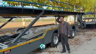 🔥 1 Trailer = 2 Workhorses! 3-Axle Multi-Purpose Semi-Trailer 🔥#MultipurposeSemiTrailer