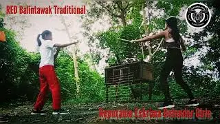 Smooth Shadow Form combo training by the RED Balintawak Eskrima Girls @carabaoarts 807