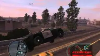 Midnight Club LA Dodge Charger SRT WIDEBODY BLUESMOBILE Chase