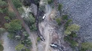 Off-Grid Freedom Travel Firewood Haul Softopper, truck bed trailer, Pray Montana! 