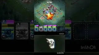 Clash of clans attacking Trips video #Clash of clans #coc#shorts