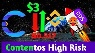 Contentos (COS) coin price prediction News Today HIGH RISK🥵