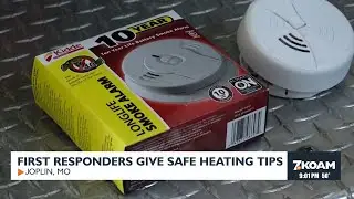 First Responders Give Safe Heating Tips 11-2-25
