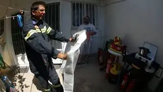 ΠΥΡΙΜΑΧΗ ΚΟΥΒΕΡΤΑ - ΠΥΡΟΠΡΟΣΤΑΣΙΑ - πυροκουβερτα - Fire blanket (vol.8)