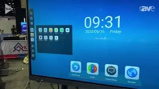 InfoComm 2023: Kingone Demos Interactive Whiteboard Solution for Meetings, Education