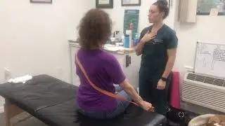 Self Seated 1st Rib Mobilization