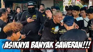 ASIKNYA BANYAK SAWERAN SAAT SENI REAK WARGA BUDAYA MAKALANGAN