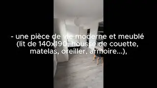 Limoges centre ✨Immeuble de rapport : 21 studios meubl&eacute;s+23 parkings,  &agrave; 2 pas des commodit&eacute;s &agrave; pied