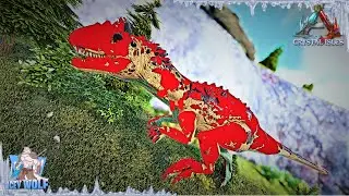 Destroying the Brutal God!!![ARK Crystal Isles OMEGA MOD Ep:48]