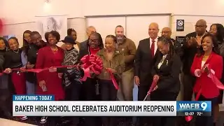 Baker High School celebrates auditorium reopening