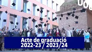Acte de graduaci&oacute; 2022-23 / 2023/24 Campus UOC | Benvinguts a casa!