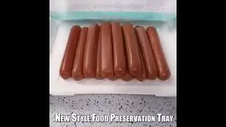 [Japan imports] vacuum freshness tray refrigerator shelf freshness box