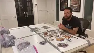 Jack Completes Giant Jigsaw Puzzles