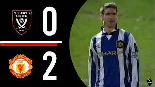 Sheffield United v Manchester United | Highlights | FA Cup 3rd Round | 1994/1995