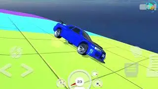 new mega ramp car stunts #games #androidgames bd