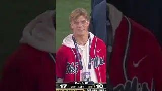 Jaxson Dart Lip Reading 👀