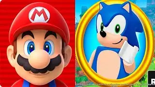 Super Mario Run vs Lego Sonic Speed Simulator