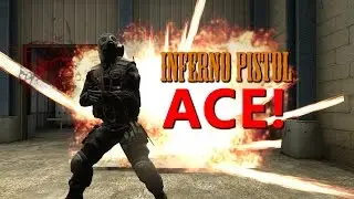 CS:GO - Inferno pistol ACE!