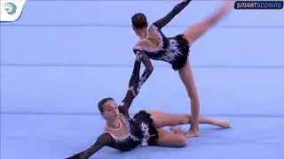 REPLAY: 2017 ACRO Europeans - Juniors all-around finals Men's Pairs & Women's Pairs