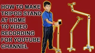 how to make tripod stand II kaise banaye tripod stand II ideas for tripod stand