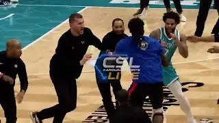 VIDEO: Fight breaks out between Hornets and Pistons players