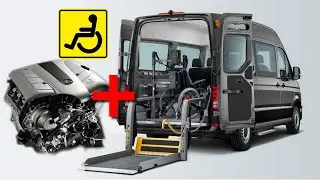 Mercedes Sprinter V8 3 UZ-FE под заказ для человека с ограниченными возможностями.