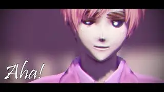 【MMD APH】Aha!【2p!England】