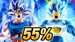 PHY LR UI Goku + SSBE Vegeta &mdash; просто невероятные персонажи даже при 55%! Первый взгляд на одну к...