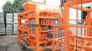 QT4-15 block machine for making concrete hollow blocks
