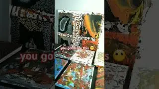 🥰 BEAUTIFUL WORK 😱 8X10 CANVAS ART #SHORTSVIRAL #art #triptych #ABSTRACTART #beautiful