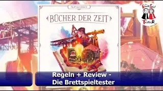 Bücher der Zeit von Giant Roc - Regeln + Review - Brettspiel - Die Brettspieltester