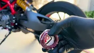 DUCABIKE Rear Sprocket Nut INSTALL on Ducati Hypermotard 950 SP!