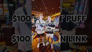 What&rsquo;s better Huff N&rsquo; Puff 🐺 OR Dragon Link 🐲⁉️#gambling #huffnpuff #casino #gamble #money