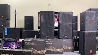 QSC KW122 152 HPR181W Lavoce JBL
